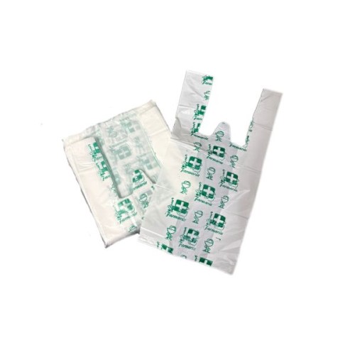 Bolsa camiseta 22x30 farmacia AD inti