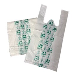 Bolsa camiseta 30x40 farmacia AD inti