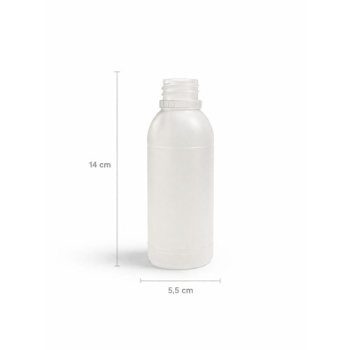 Botella plástica 250 cc