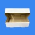 Caja empanada blanca marrón 1/2 docena
