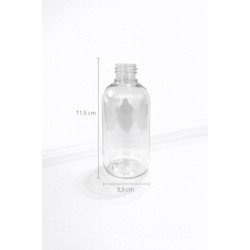 Envase 200 cc omega rosca 24 transp.