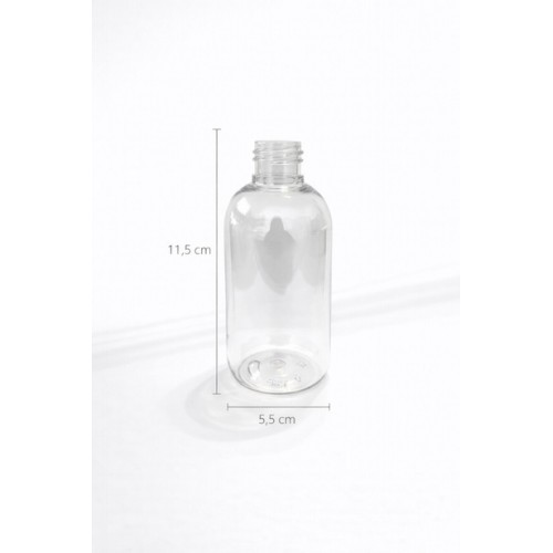 Envase 200 cc omega rosca 24 transp.