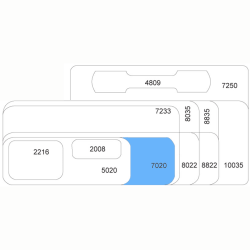 Etiquetas ori-tec adhesivas 7020 Etiquetas ori-tec adhesivas 7020