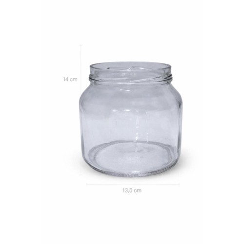 Frasco vidrio gigante 1,5 kg axial (110)