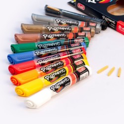 Marcador pop pigmento colores varios