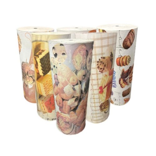 Papel fantasía kraft panaderia 40cm mas Papel fantasía kraft panaderia 40cm mas