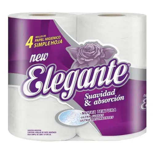 Papel higiénico 4x30 elegante (900)