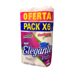Papel higiénico Aloe vera 6x30 (907)