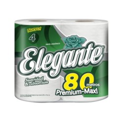 Papel higiénico Elegante 4x80 (916) Papel higiénico Elegante 4x80 (916)