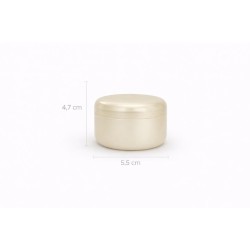 Pote crema 60 cc nacarado