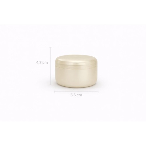 Pote crema 60 cc nacarado