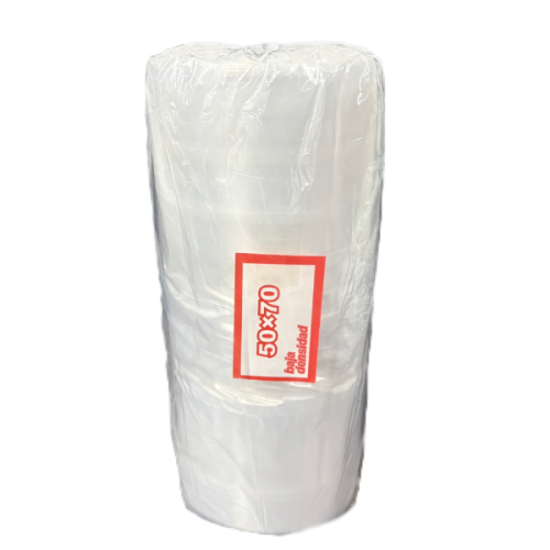 Rollo de bolsas precortado 50x70 BD inti x kg