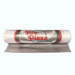 Rollo de bolsas para pizza AD impresa