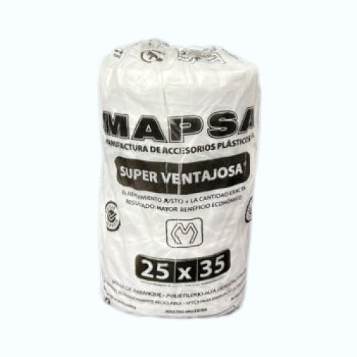 Rollo de bolsas  25x35x500 unid. rendidor