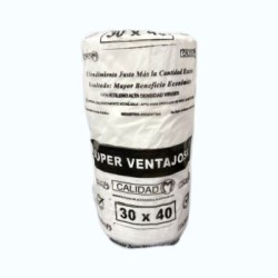 Rollo de bolsas  30x40x500 unid. Rendidor