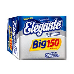 Servilletas Elegante 33x33 150un (945)