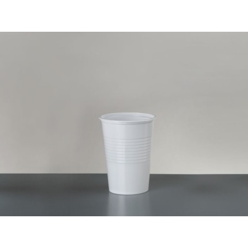 Vaso blanco 220 cc linea eco p/100